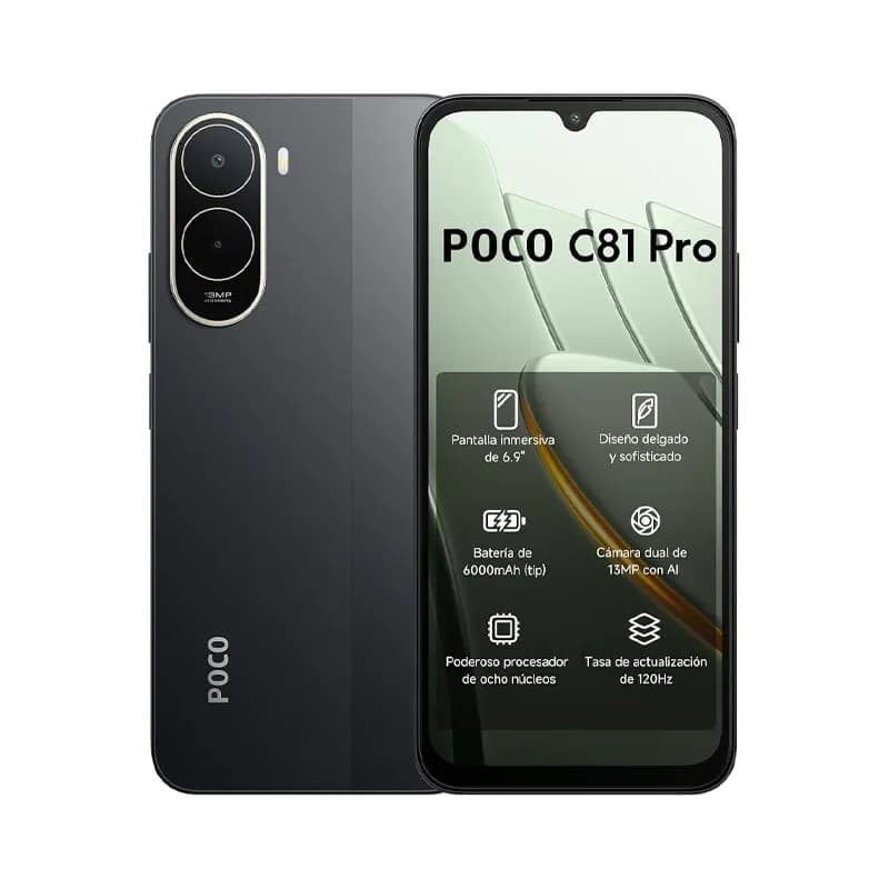 گوشی موبایل پوکو مدل Poco C81 Pro 4G ظرفیت 128 گیگابایت رم 4 گیگابایت — تصویر ۱۰