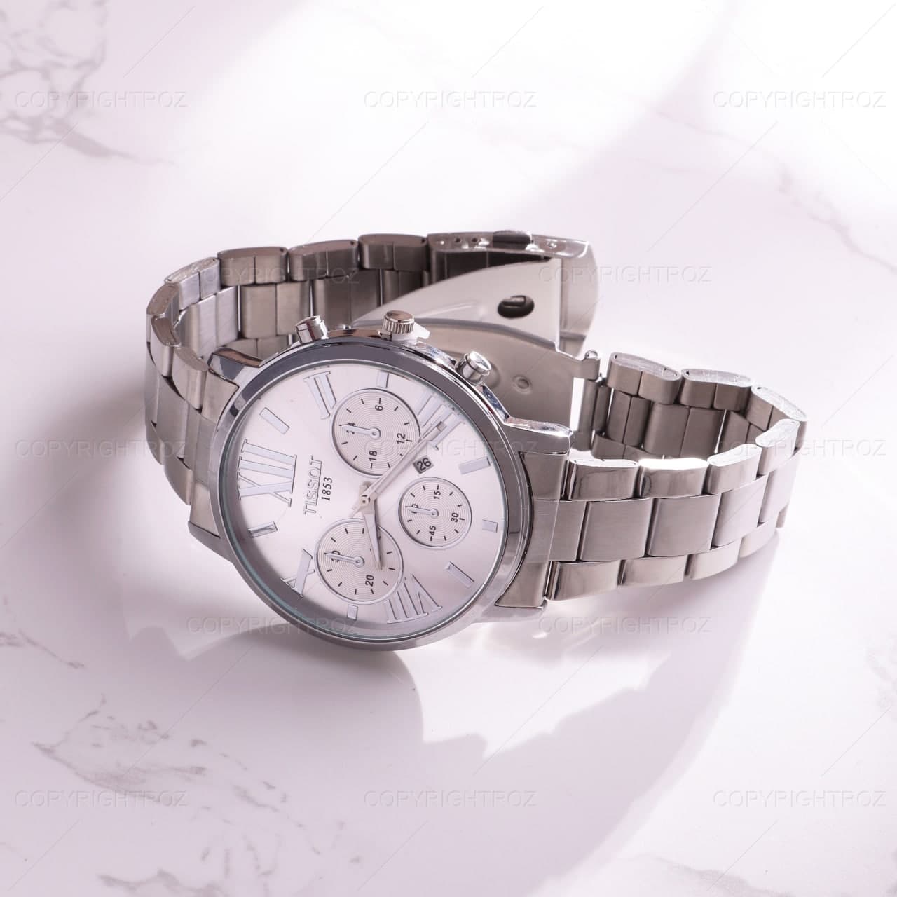 ‏‌‎ساعت مچی مردانه تیسوت TiSSOT مدل 595 — تصویر ۸