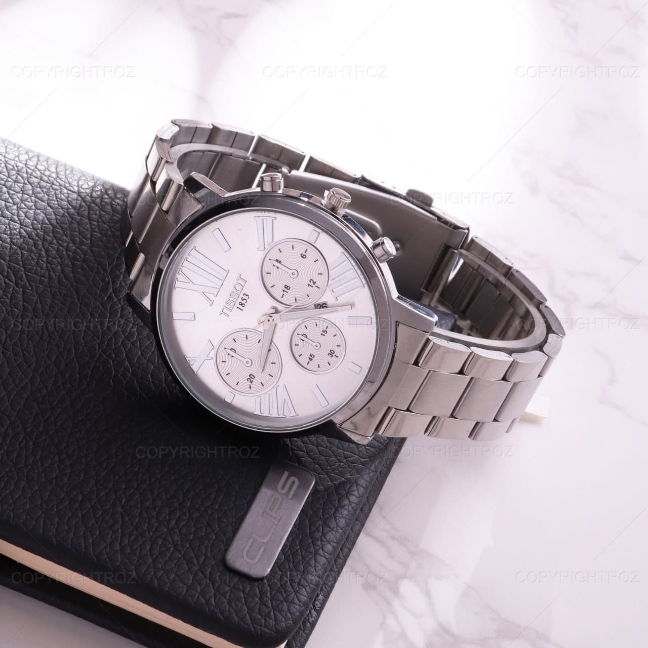 ‏‌‎ساعت مچی مردانه تیسوت TiSSOT مدل 595 — تصویر ۷