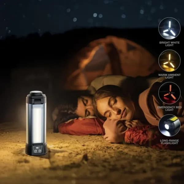 چراغ کمپینگ گرین لاین Green Lion Trio Beam Lite Tripod Camping Light — تصویر ۴