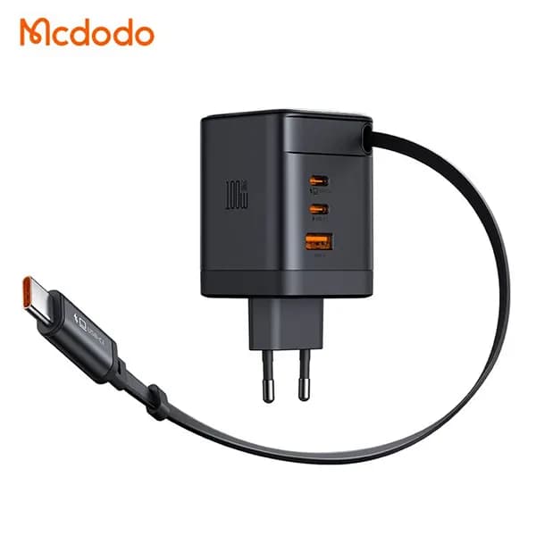 شارژر دیواری 4 پورت 100 وات مک دودو مدل Mcdodo Free Go CH-8470 — تصویر ۳
