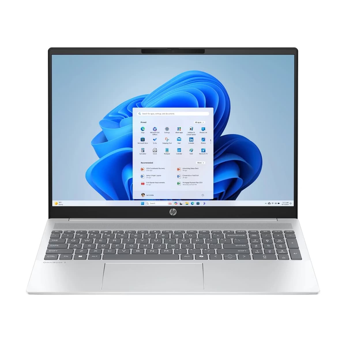 لپ تاپ اچ پی 16 اینچی مدل HP OmniBook 5 16-ag1075cl Ryzen AI 7 H 350 32GB 1TB