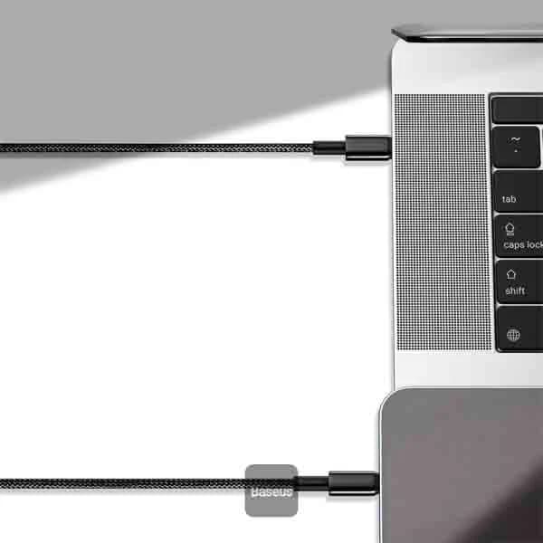 کابل دوسر تایپ سی 240 وات Baseus CAWJ040201 — تصویر ۵