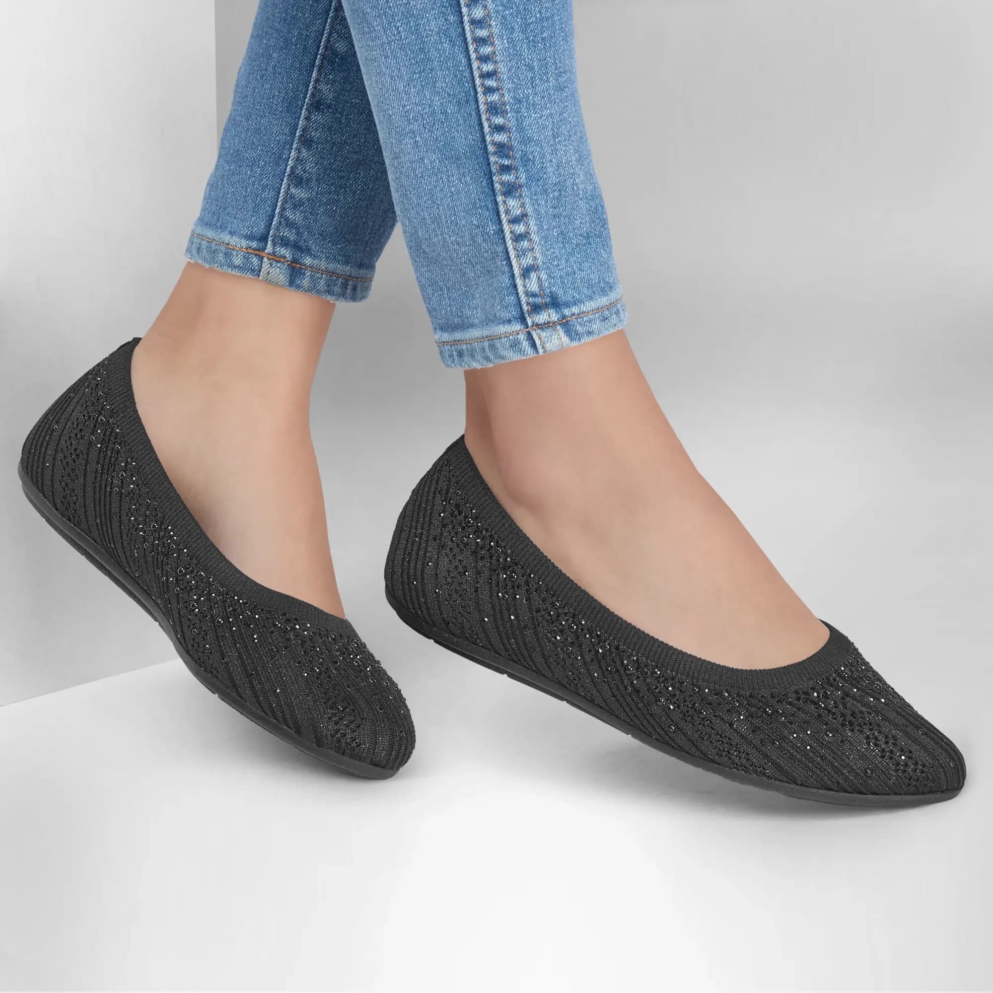 کفش زنانه اسکچرز مدل 158765 BBK Cleo 2.0 – Glitzy Daze — تصویر ۸