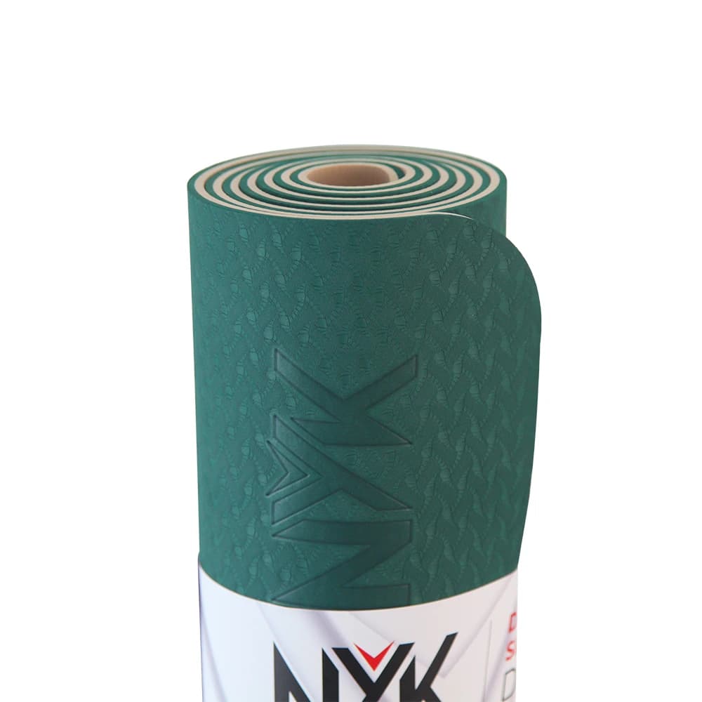 مت یوگا سبز NYK مدل 13003 TPE ضخامت 6 میلی متر — تصویر ۱۲