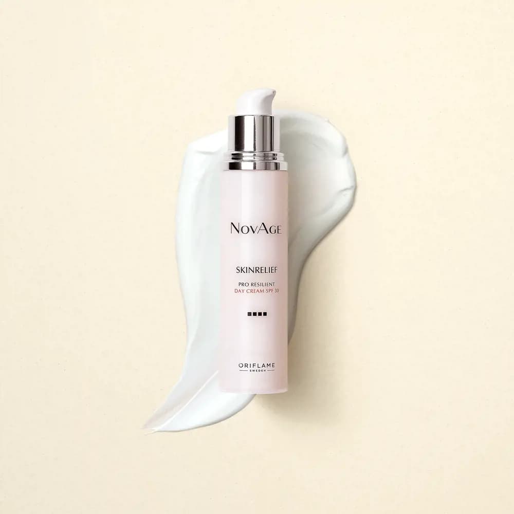 کرم روز اسکین ریلیف نوایج اوریفلیم NovAge Skinrelief Pro Resilient Day Cream SPF30 — تصویر ۳
