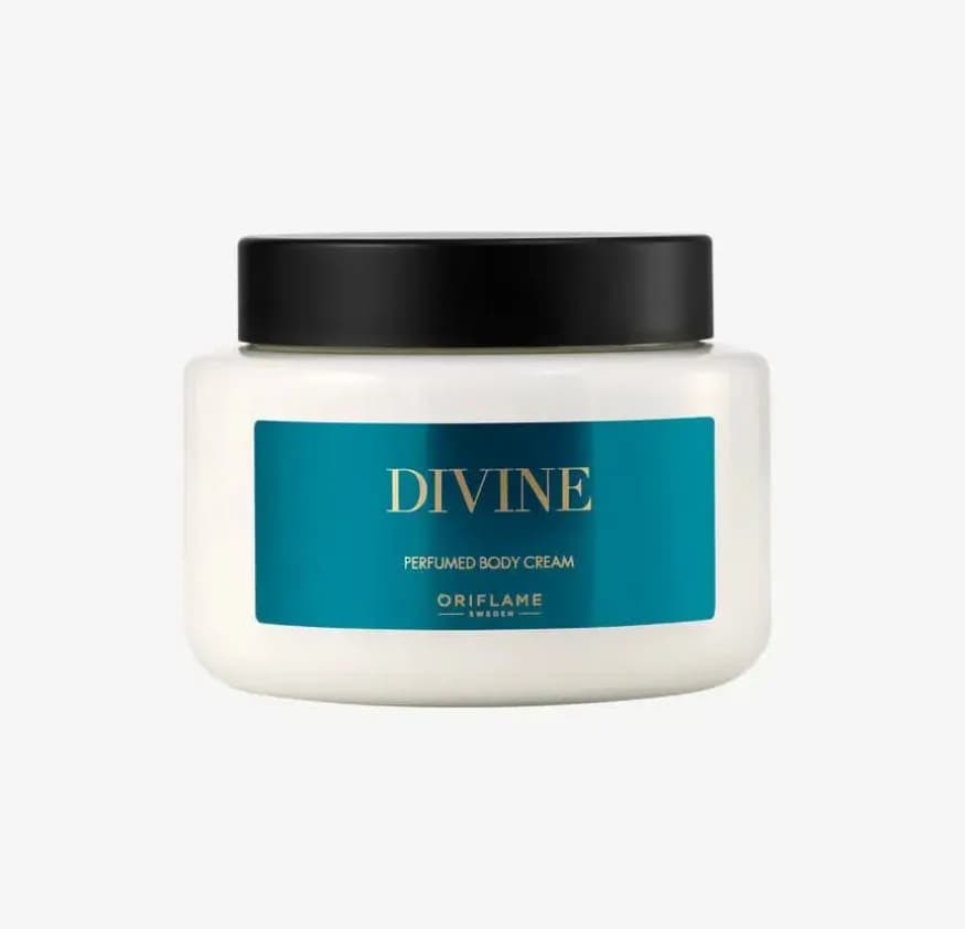 کرم بدن عطری دیواین آبی اوریفلیم Divine Perfumed Body Cream