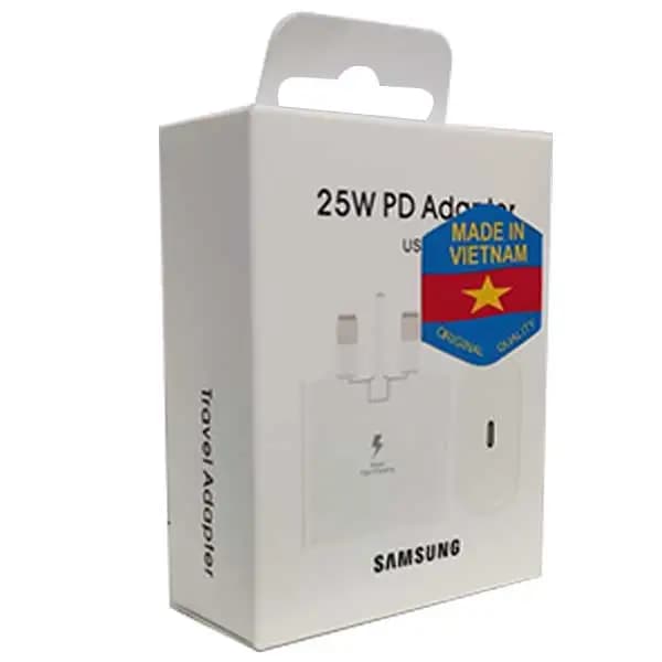 شارژر اصلی Samsung EP-TA800 25W Type-c ویتنام — تصویر ۴