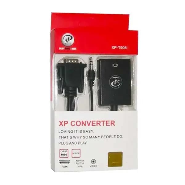 تبدیل VGA To HDMI ایکس پی پروداکت مدل T906G — تصویر ۵