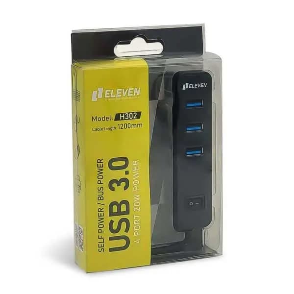 هاب ELeven H302 USB3.0 4Port — تصویر ۷