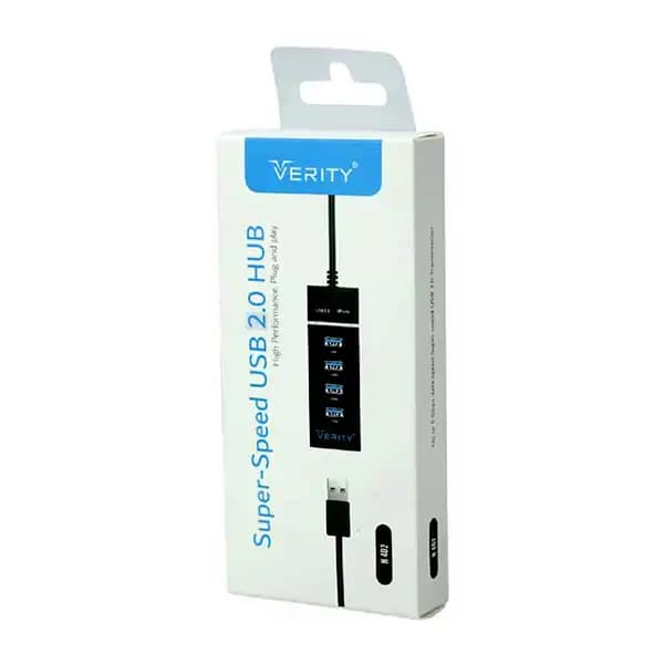 هاب 4پورت Verity H402 USB3.0 — تصویر ۵