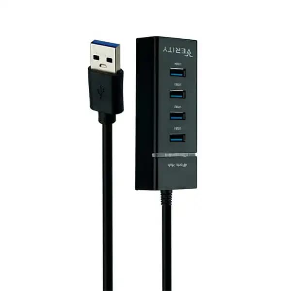 هاب 4پورت Verity H402 USB3.0 — تصویر ۲