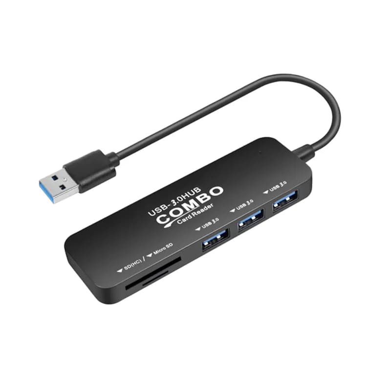هاب و رم ریدر USB3.0 مدل Combo — تصویر ۱۰