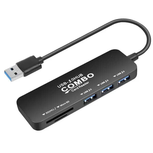 هاب و رم ریدر USB3.0 مدل Combo