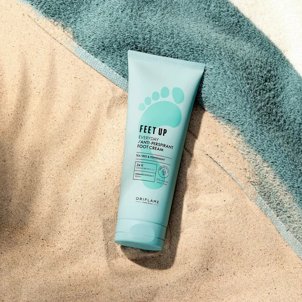 کرم پا ضد تعریق روزانه فیت آپ اوریفلیم Feet Up Everyday Anti-Perspirant Foot Cream — تصویر ۱۰