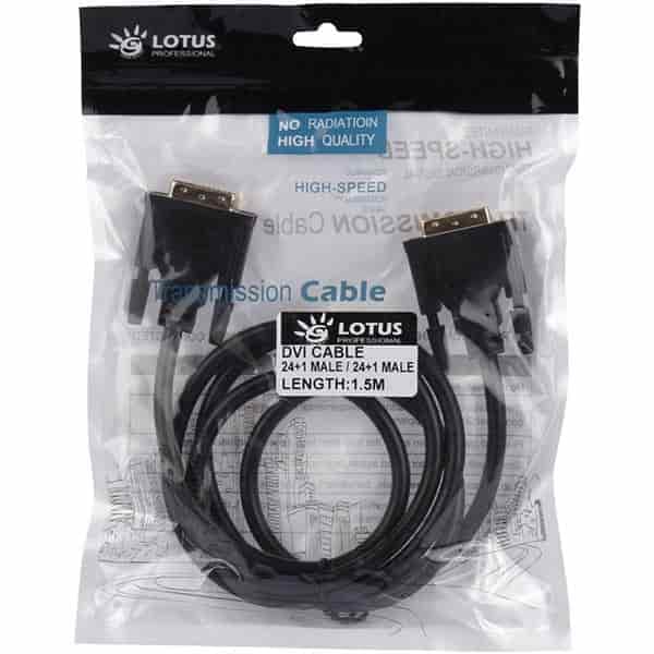 کابل Lotus DVI Dual Link 24+1 1.5m — تصویر ۹