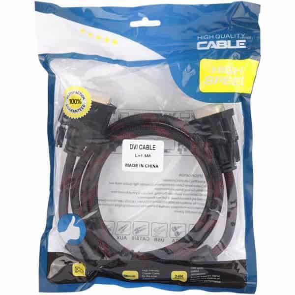 کابل DVI-D Dual Link پوست ماری 1.5m — تصویر ۵