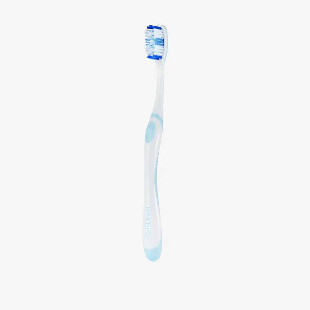 مسواک همهکاره اپتیفرش متوسط اوریفلیم Optifresh Blue All In One — تصویر ۷
