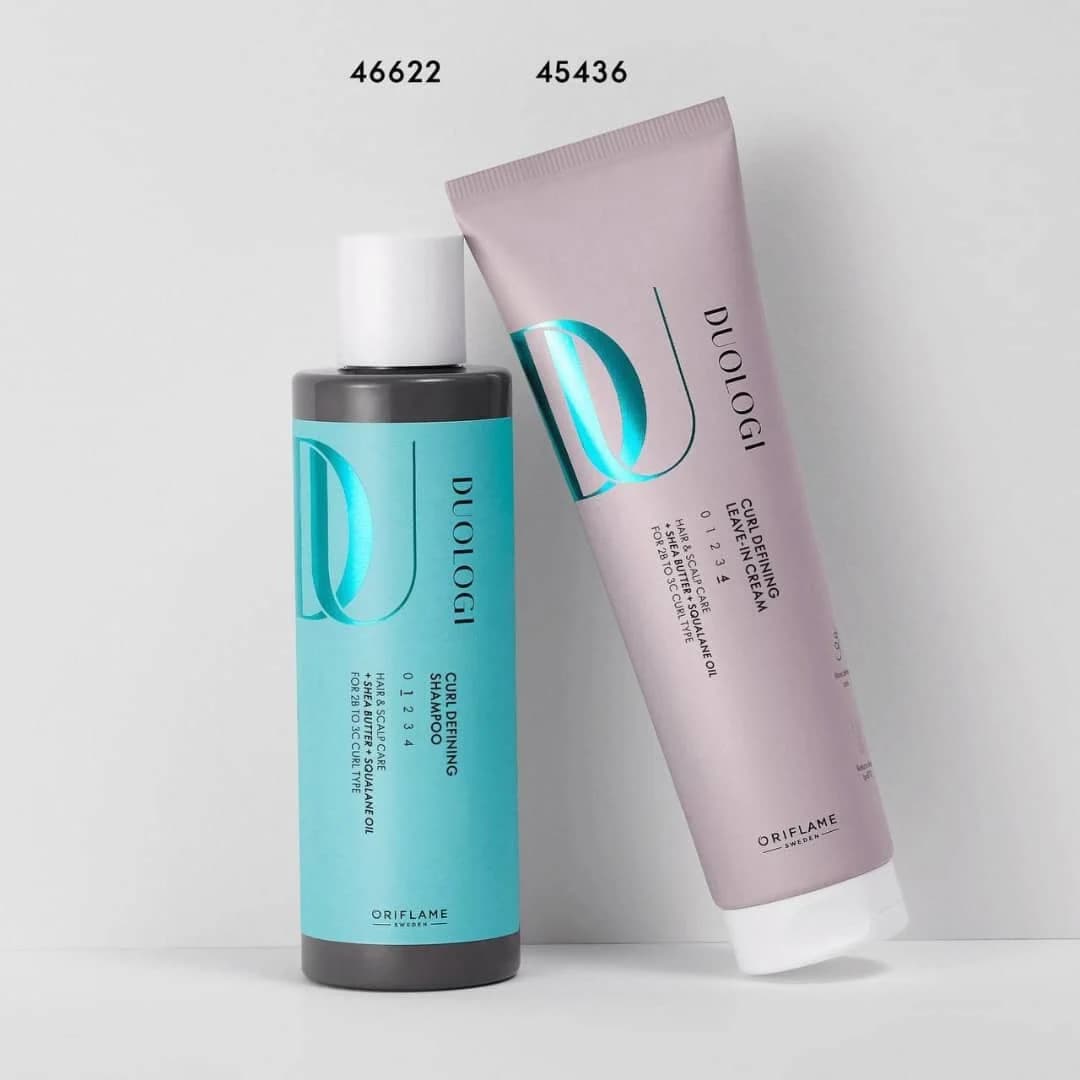 شامپو آبرسان مخصوص موی فر دوئولوژی اوریفلیم DUOLOGI Curl Defining Shampoo — تصویر ۱۲