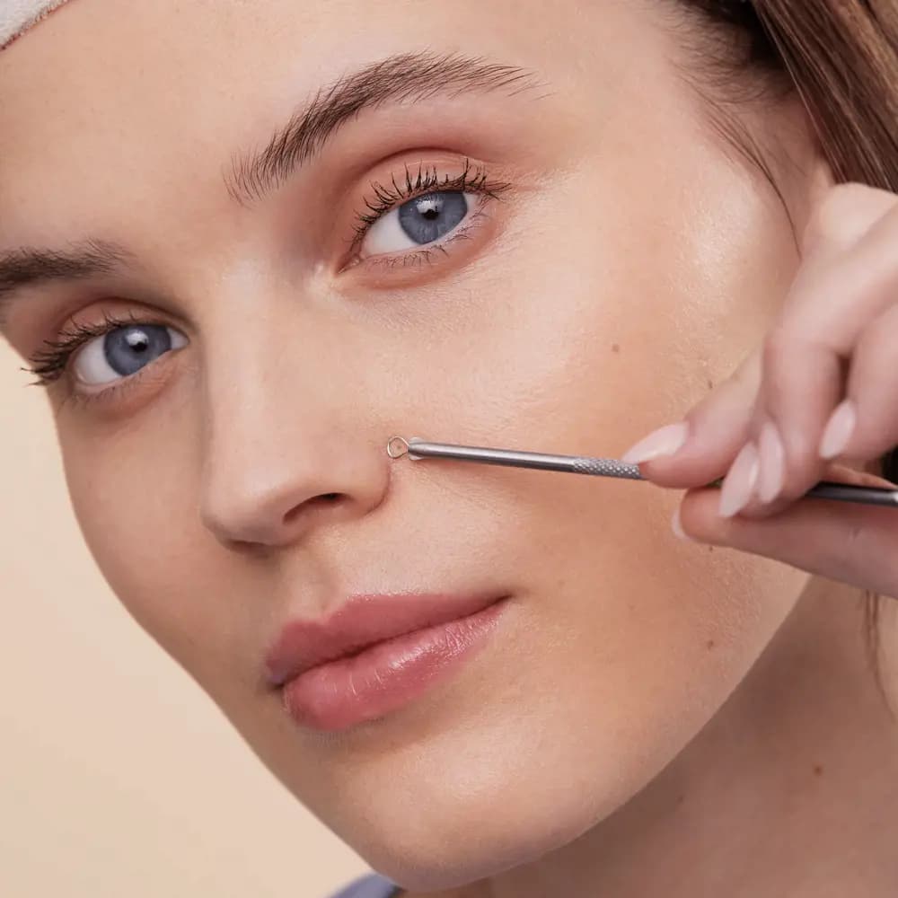 قلم از بینبرنده جوش و سرسیاه دو سر Double-Ended Blackhead Remover — تصویر ۴