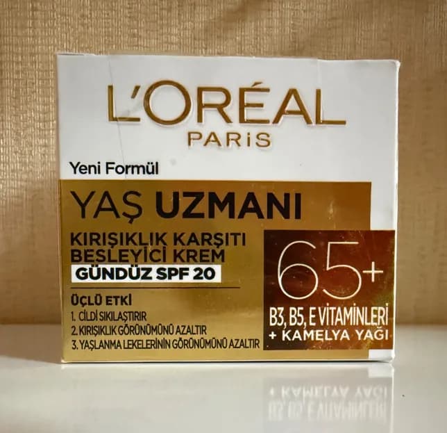 کرم ضد چروک و جوانساز لورآل پاریس بالای 65 سال L’Oréal Paris Age Expert +65 Anti-Wrinkle & Firming Cream — تصویر ۵