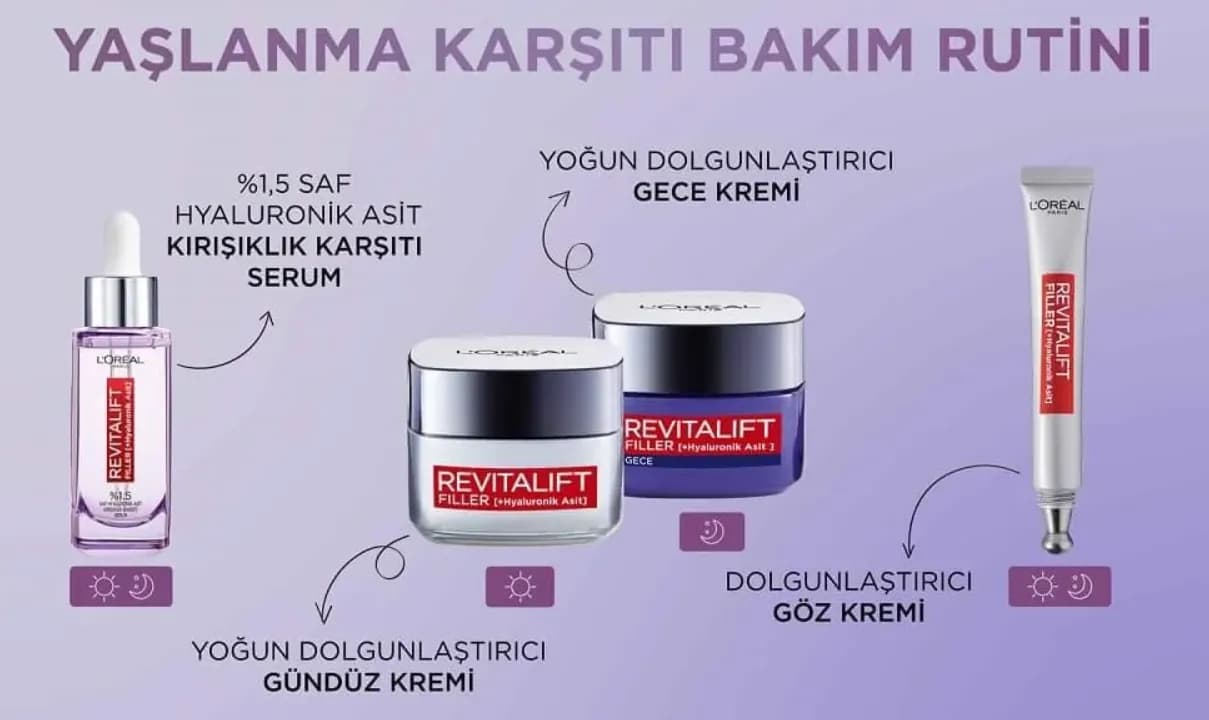 سرم روتالیفت فیلر لورال L’Oreal Paris Revitalift Filler Yaşlanma Karşıtı Serum — تصویر ۱۰