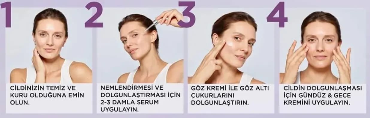 سرم روتالیفت فیلر لورال L’Oreal Paris Revitalift Filler Yaşlanma Karşıtı Serum — تصویر ۱۱