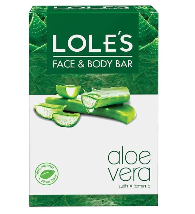 صابون گیاهی آلوئه‌ورا لولز – Lole’s Aloe Vera Body Care Soap — تصویر ۶