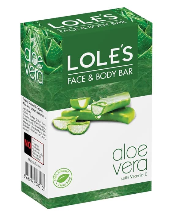 صابون گیاهی آلوئه‌ورا لولز – Lole’s Aloe Vera Body Care Soap — تصویر ۹