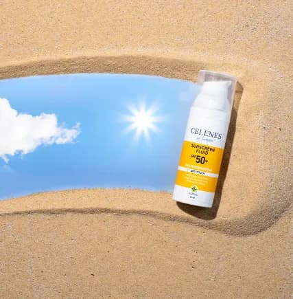 ضدآفتاب فلویید سلنس SPF 50+CELENES by Sweden Sunscreen Fluid — تصویر ۱۰