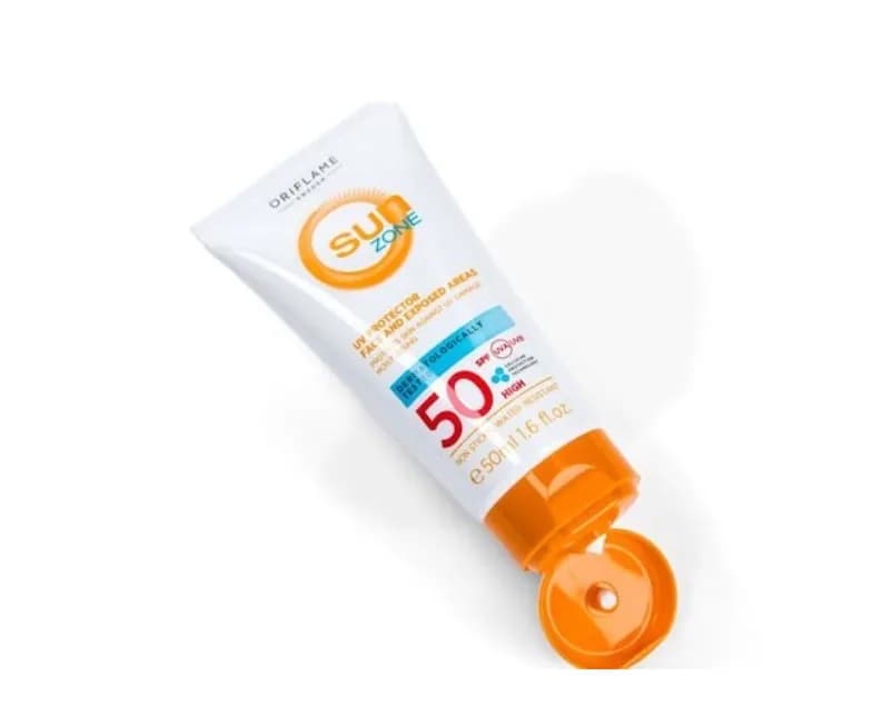 ضدآفتاب UV سان زون اوریفلیم Sun Zone UV Protector Face and Exposed Areas SPF50 HIGH — تصویر ۷