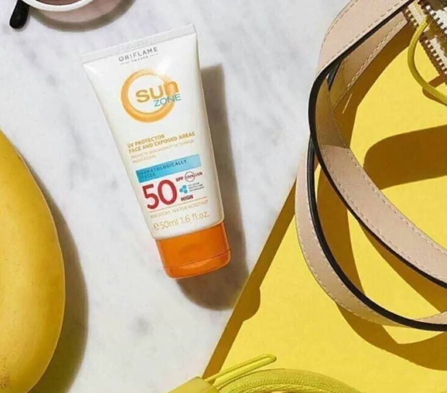 ضدآفتاب UV سان زون اوریفلیم Sun Zone UV Protector Face and Exposed Areas SPF50 HIGH — تصویر ۳