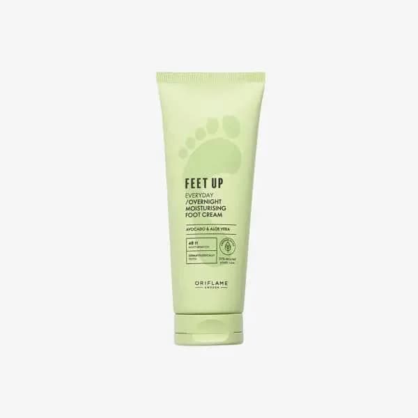 کرم پای آبرسان روزانه شبانه فیت آپ اوریفلیم Feet Up Everyday Overnight Moisturising Foot Cream