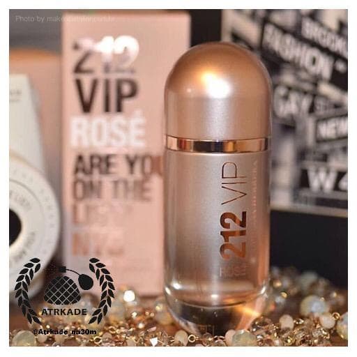 فروش ادکلن بدون جعبه کارولینا هررا ۲۱۲ وی آی پی رز 50 میل | Carolina Herrera 212 VIP Rose