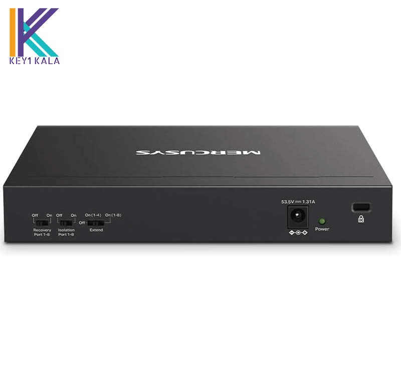 سوئیچ 10 پورت PoE مرکوسیس MS110P — تصویر ۴