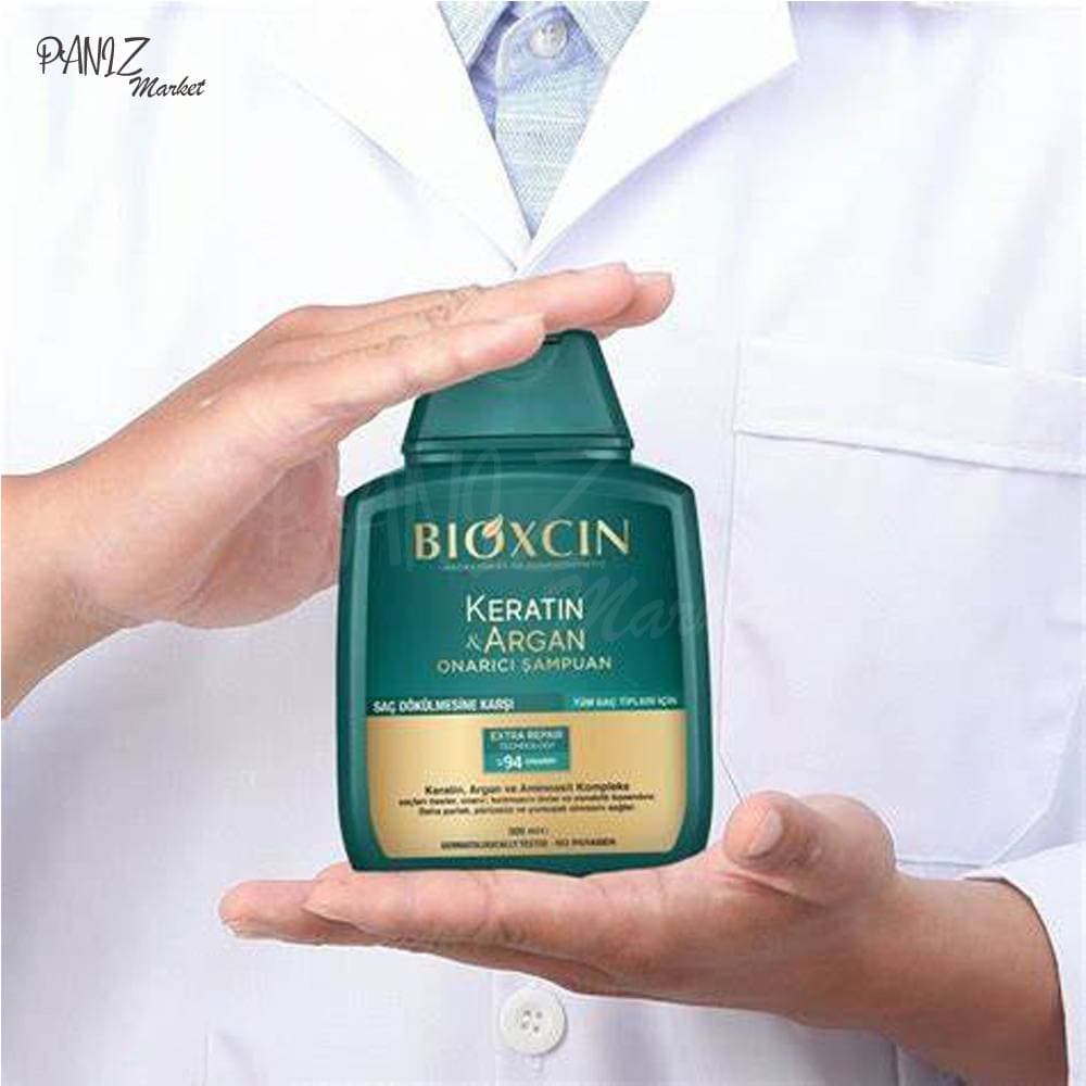 شامپو ترمیم کننده مو بیوکسین BIOXCIN مدل Keratin & Argan — تصویر ۷