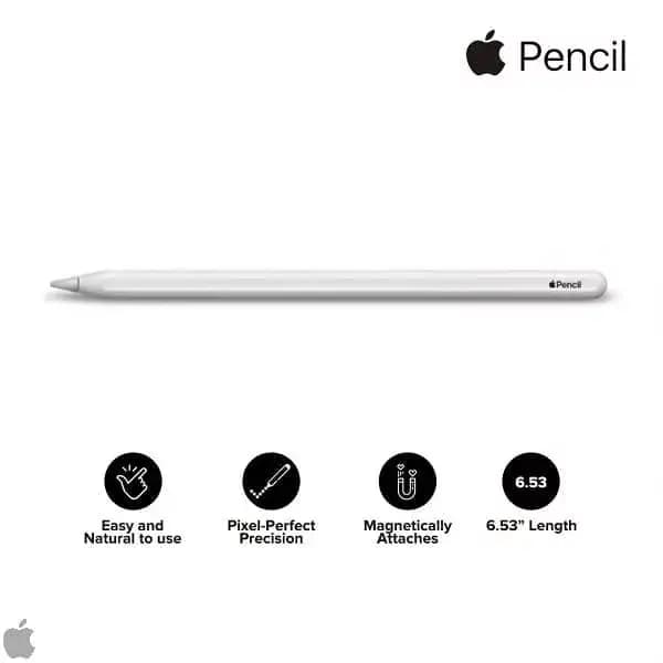 قلم لمسی اپل مدل Pencil 2nd Generation — تصویر ۳