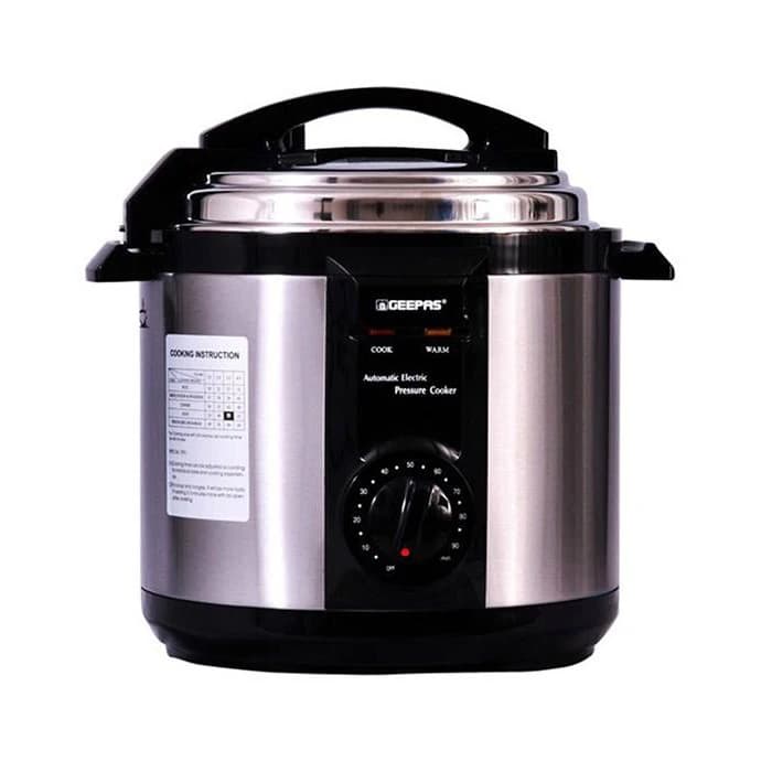زودپز برقی 6 لیتری جی پاس مدل GPC307-6L — تصویر ۳