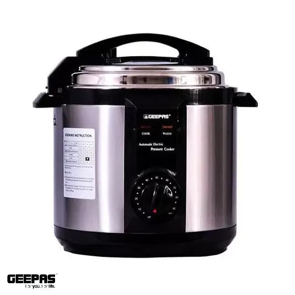 زودپز برقی 6 لیتری جی پاس مدل GPC307-6L — تصویر ۴