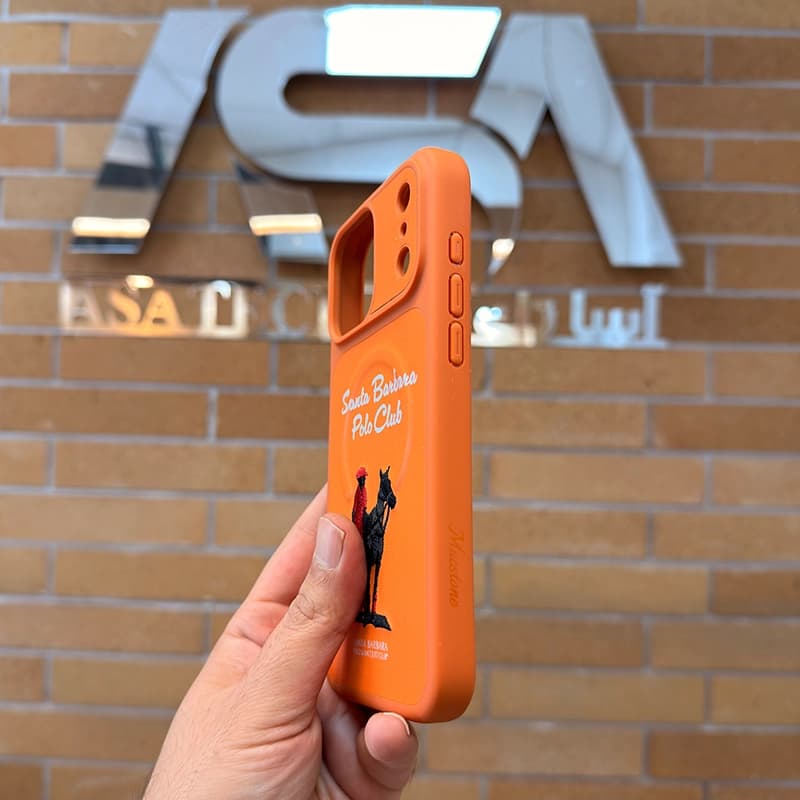 کاور چرمی Santa Barbara Polo مدل Questa مناسب برای iPhone 17 ProMax — تصویر ۶