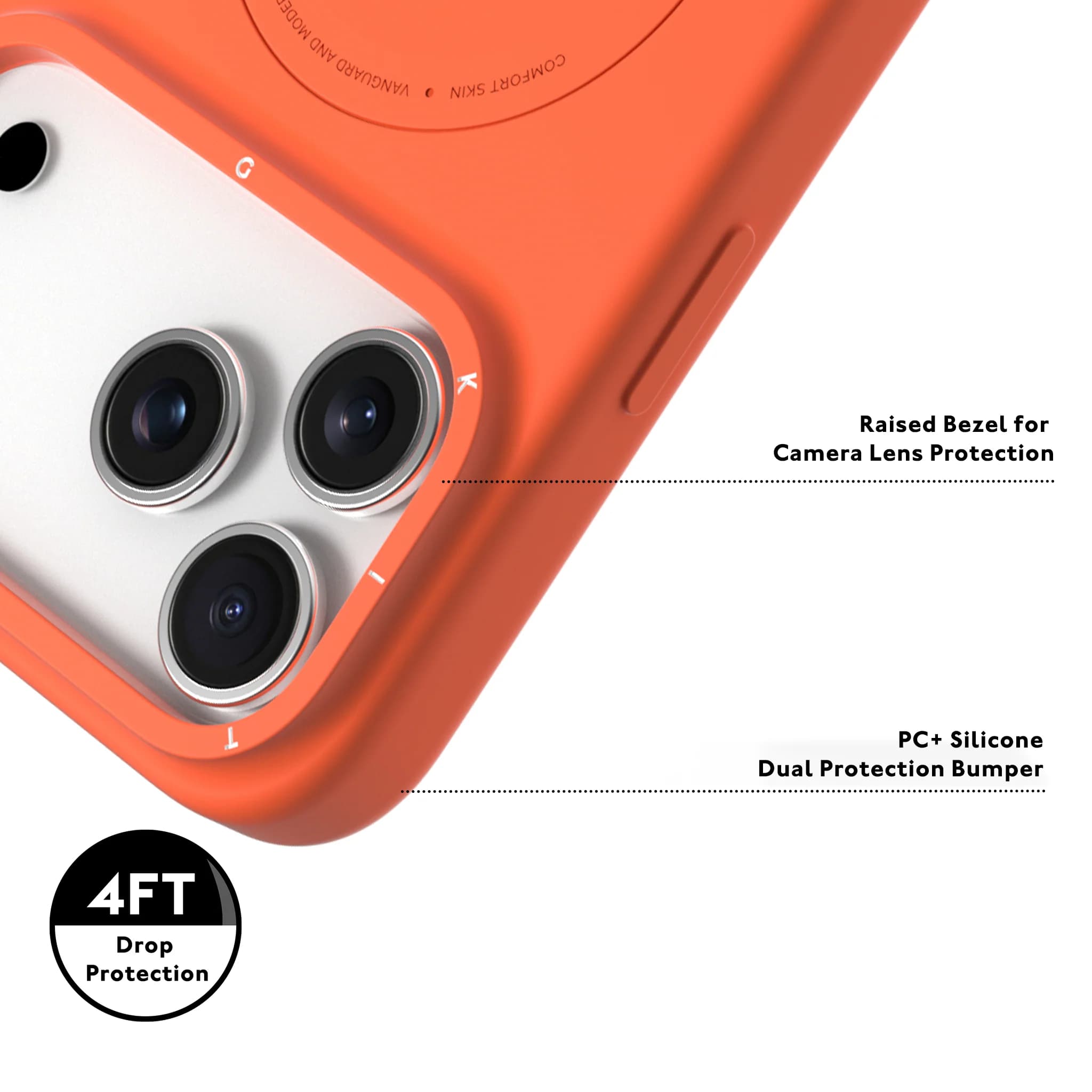 کاور سیلیکون YOUNGKIT مدل Morandi Silicone مناسب برای iPhone 17 Pro — تصویر ۷