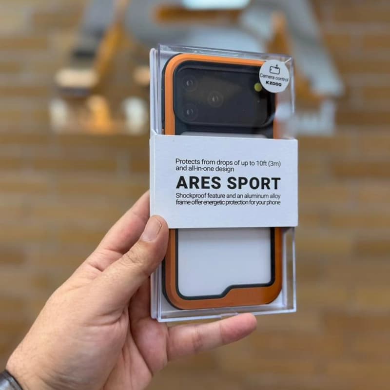 کاور K.Doo (K.ZDOO) Ares Sport مناسب برای گوشی آیفون iPhone 17 Pro — تصویر ۱۰
