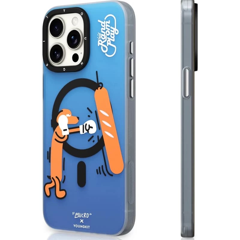 کاور YOUNGKIT مدل Dachshund Magsafe Series مناسب برای Apple iPhone 15 — تصویر ۲
