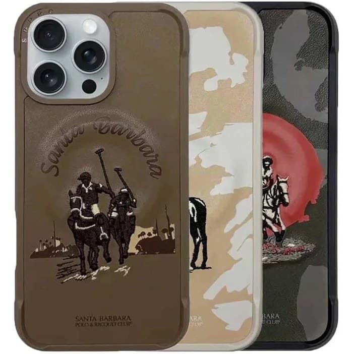 کاور مگ سیف چرمی Santa Barbara Polo مدل Virgil مناسب برای iPhone 16 — تصویر ۳