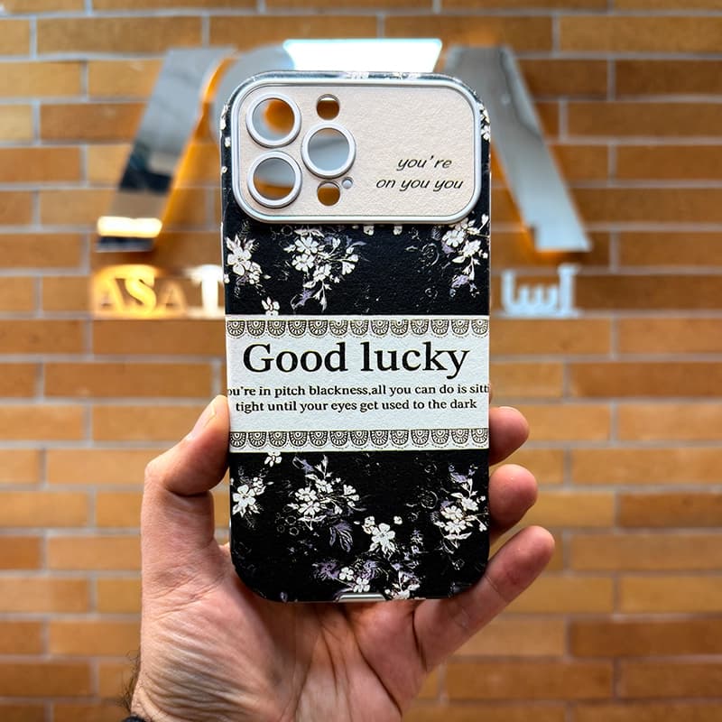 کاور فانتزی Fashion Case طرح Good Lucky مناسب برای iPhone 13 ProMax — تصویر ۲