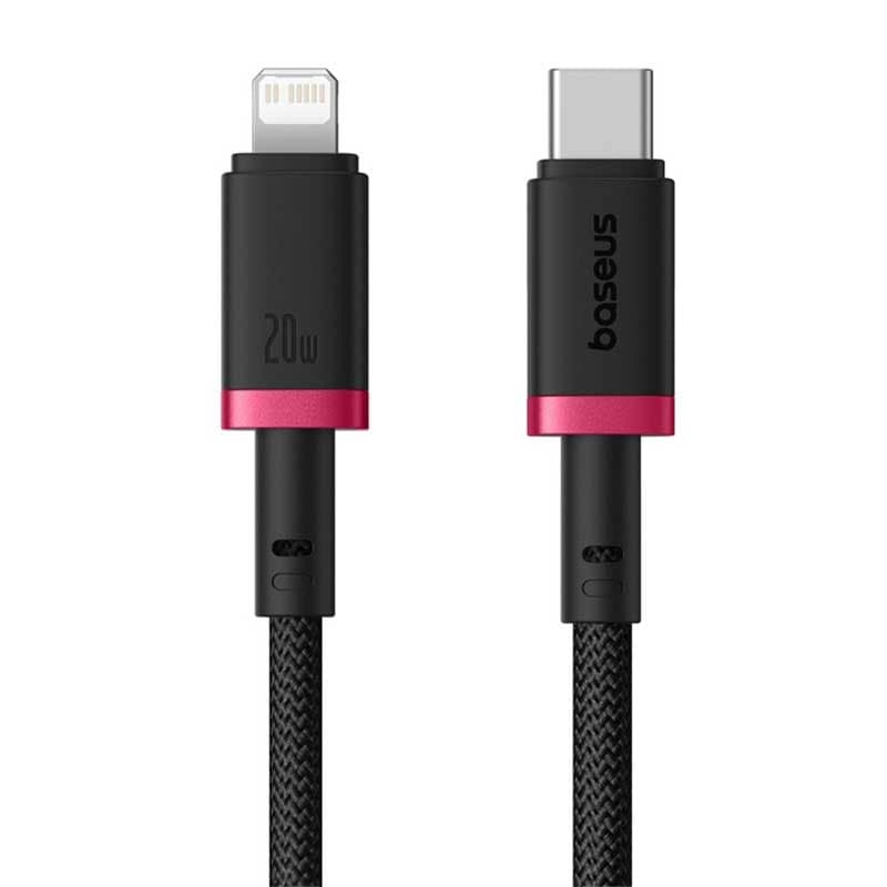 کابل شارژ سریع USB-C به Lightning بیسوس مدل Dura Series PD 20W طول 1m — تصویر ۶