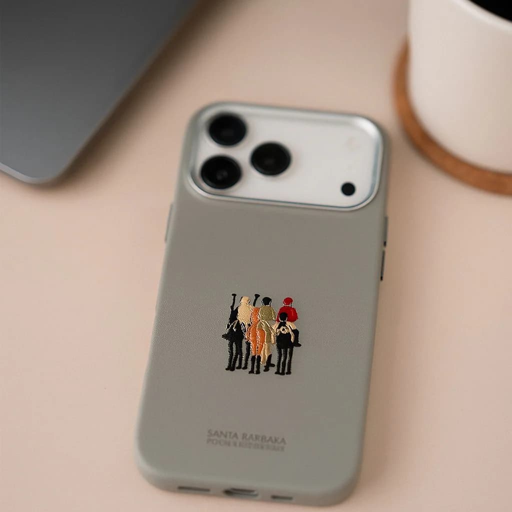کاور مگ سیف چرمی Santa Barbara Polo مدل Justin Royal مناسب برای iPhone 17 Pro — تصویر ۸