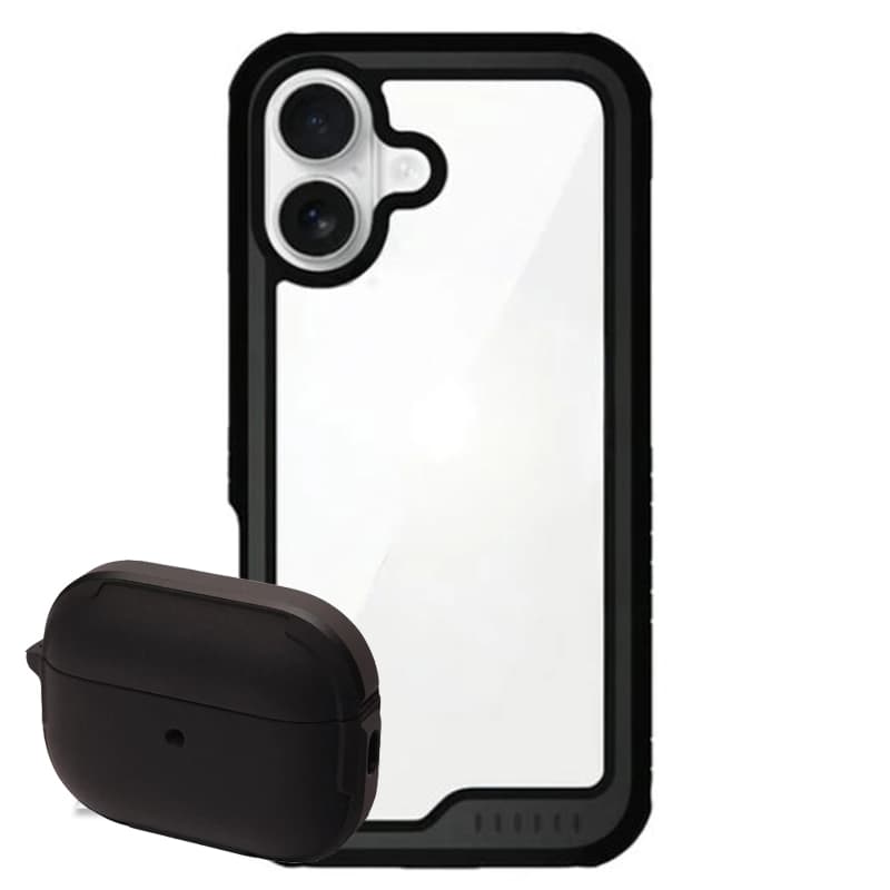 ست کاور Ares Sport برای آیفون 17 و کاور ایرپاد پرو 3 برند KZDOO — تصویر ۶