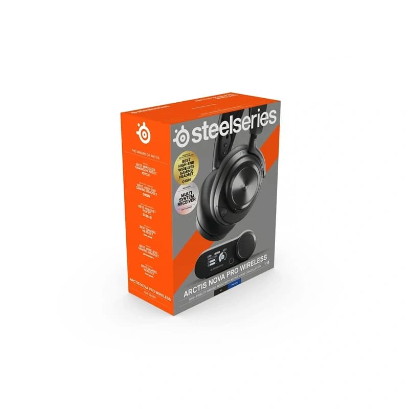هدست بی‌سیم استیل سریز Arctis nova pro — تصویر ۷