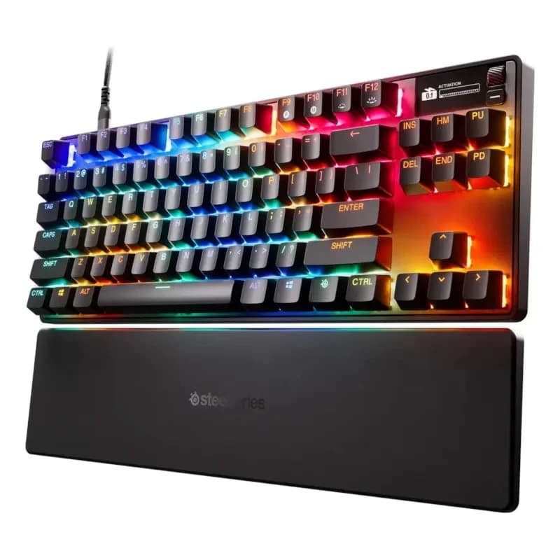 کیبورد گیمینگ استیل سریز مدل Apex Pro TKL Gen 3 Black
